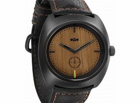 House of Marley Mens Transport Leather Midnight