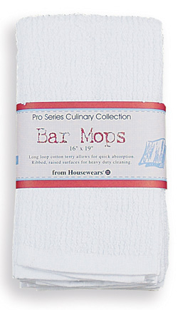 Gourmet Classics Bar Mop Towels (Set Of 6)
