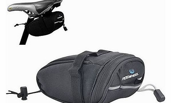 New ROSWHEEL Bicycle Bike Cycling Saddle Outdoor Pouch Seat Bag