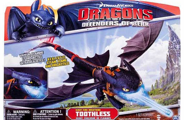 How To Train Your Dragon DreamWorks Fire Breathing Night Strike Toothless