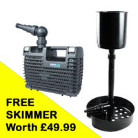 Aquaforce 6000 Pond Pumps - Free Skimmer