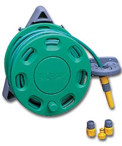 Wall Mounted Hose Reel and Hose