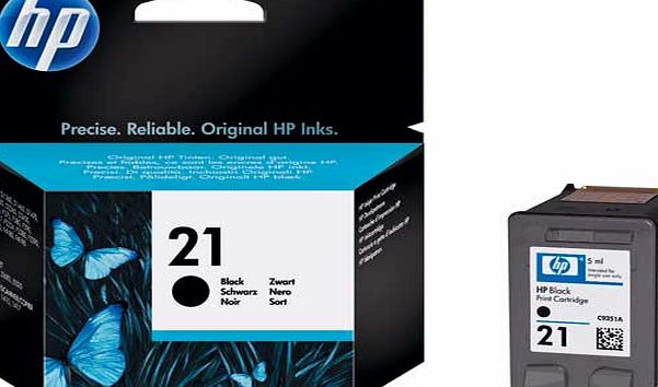 21 Black Inkjet Print Cartridge