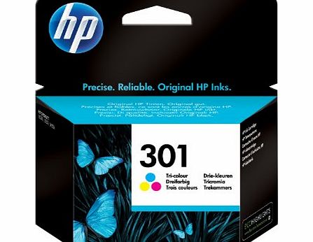 HP 301 - Tri-colour Ink Cartridge (CH562EE)