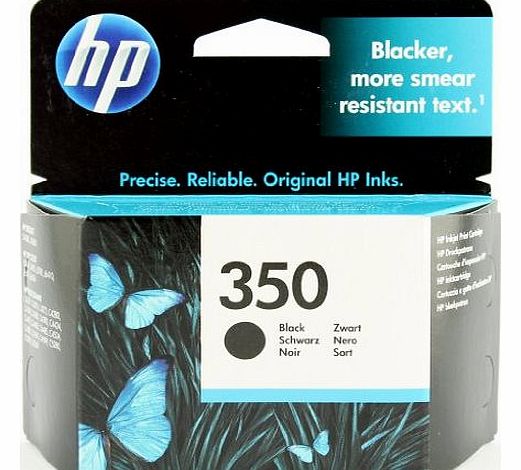 350 - Black Inkjet Print Cartridge (CB335EE)
