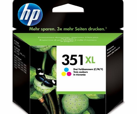HP 351XL - Tri-color Inkjet Print Cartridge (CB338EE)