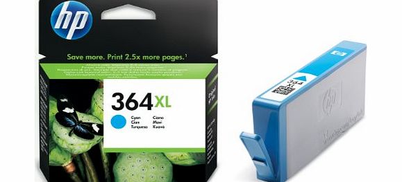HP 364XL - Cyan Ink Cartridge (CB323EE)