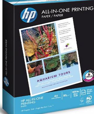 HP CHP710 All-in-One A4 Printing Paper, Ref HAO0317 - White, 500 Sheets