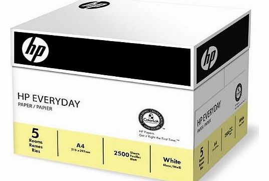 Everyday A4 Multifunctional Paper 75gsm - 1 Box of 5 Reams (Pack of 5)