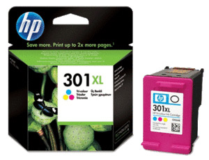 HP Genuine Tri-Colour HP301XL Ink Cartridge - CH564EE