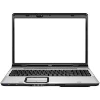 HP laptop featuring Intel Core 2 Duo processor, Windows Vista Home Premium operating system, 3GB RAM
