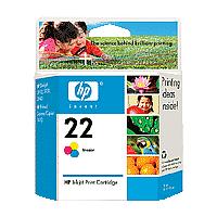 HP No.22 Tri-Colour InkJet Print Cartridge...