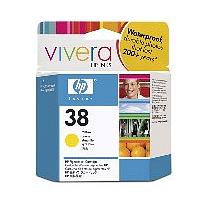 HP No.38 Yellow Pigment Ink Cartridge with