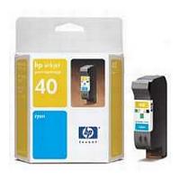 HP No.40 Cyan InkJet Cartridge (42ml) for