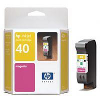 HP No.40 Magenta Ink Cartridge for DJ1200c-