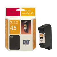 HP No. 45 Black Light Inkjet Print Cartridge