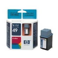 HP No.49 Tri-Colour Ink Cartridge (11ml) for