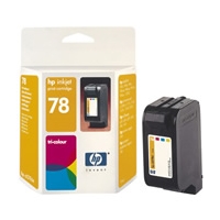 HP No.78 Large Tri-Colour Inkjet Print Cartridge