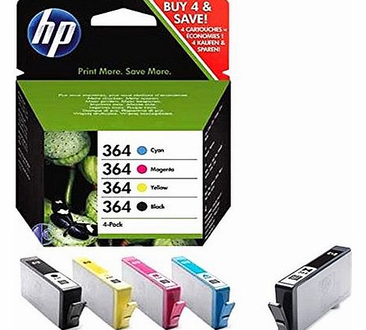HP Set of 5 HP 364 Ink Cartridges