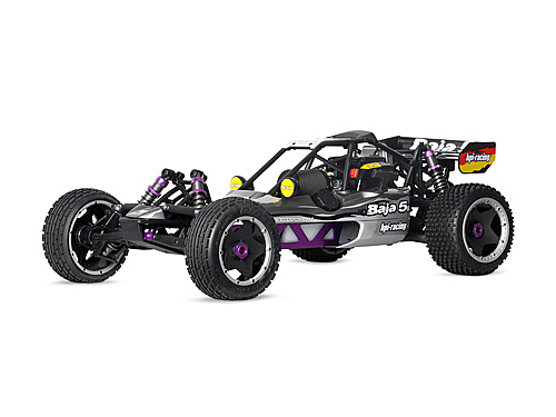 Baja 5B Buggy Painted Body Graphite Grey/Silver