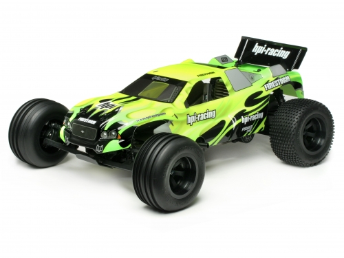HPi DSX Painted Body Black/Green Finished For