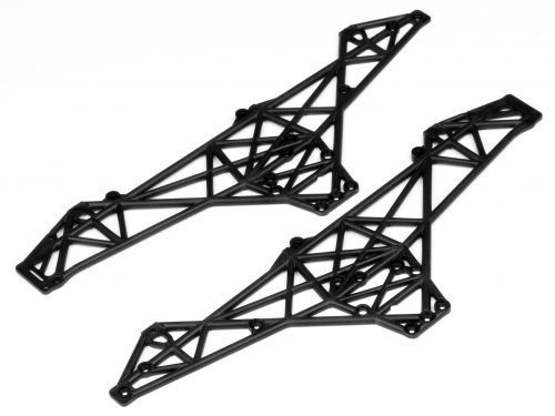 HPi Main Chassis Set (Black) Wheely King