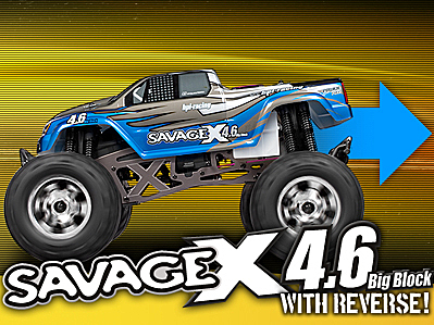 Savage X 4.6 RTR Big Block Monster Truck With