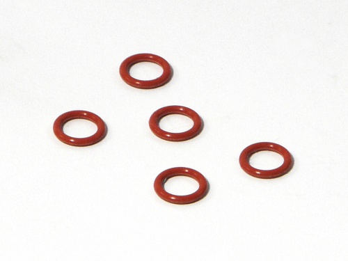 HPi Silicon O-Ring SS-045 (Red) 4.5x6.6mm (5Pcs)