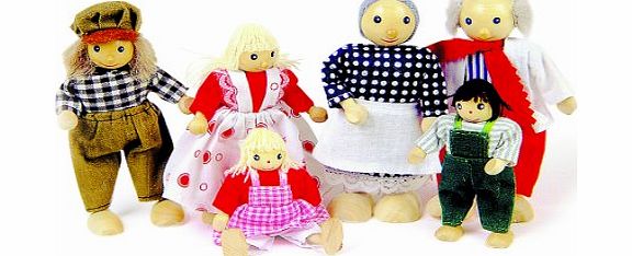 HSGK Bending dolls `Miller Family` 6 figures