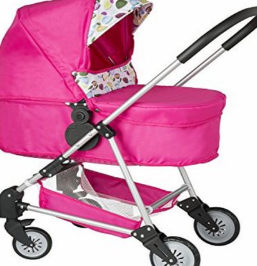 HTI Toys UK Mamas amp; Papas Urbo Dolls Pram (Pink Petal)