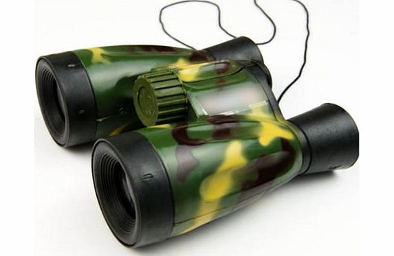 HuaYang Camouflage Binocular Telescope Children Outdoor Exploration Educational Play Toy