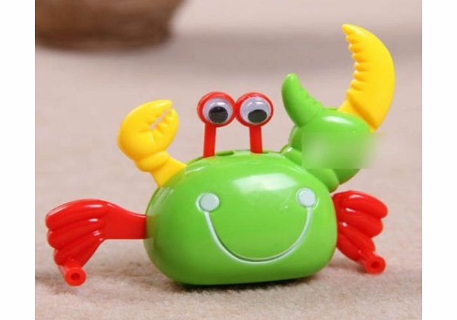 HuaYang Retro Funny Hand Wind-up Walking Crab Toy for Kids(Random Color)