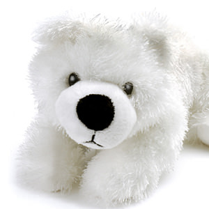 Me Better Polar Bear Teddy with Microwavable