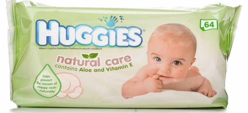 Huggies Natural Care Aloe Enriched Baby Wipes