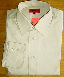 Boss - Long-sleeve Cotton-shirt With Two-Button Cuff
