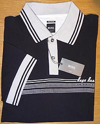 Boss - Short-sleeve Polo-shirt With Stripe