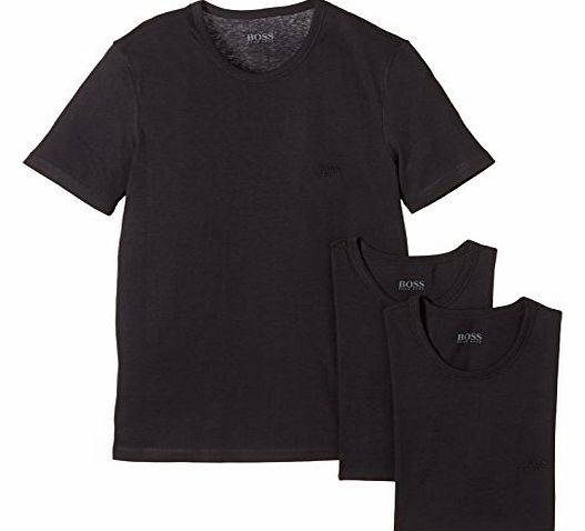 3-Pack Multi Crew-Neck T-Shirts, Black Size: XX-Large
