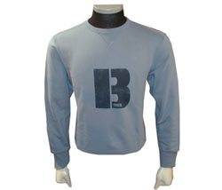 Hugo Boss B logo marl sweat