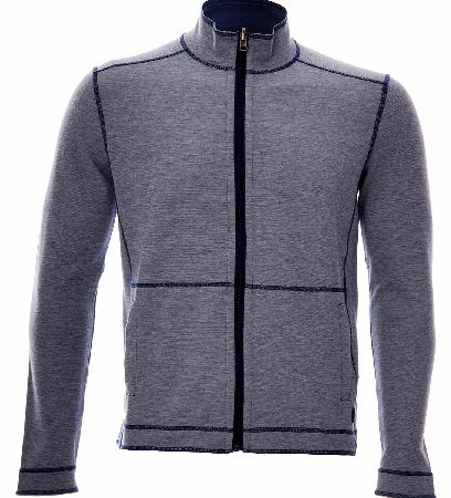 Hugo Boss Cannobio 39 Sweatshirt Jacket Blue