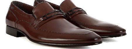 Hugo Boss Cellios Brown Loafer Shoes
