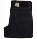 Hugo Boss Dark Blue Denim Zip Fly Jeans - Black Label