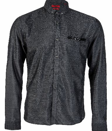 Hugo Boss Eppy Casual Shirt Grey