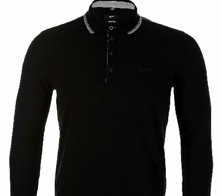 Hugo Boss Long Sleeve Lesona 27 Black Top