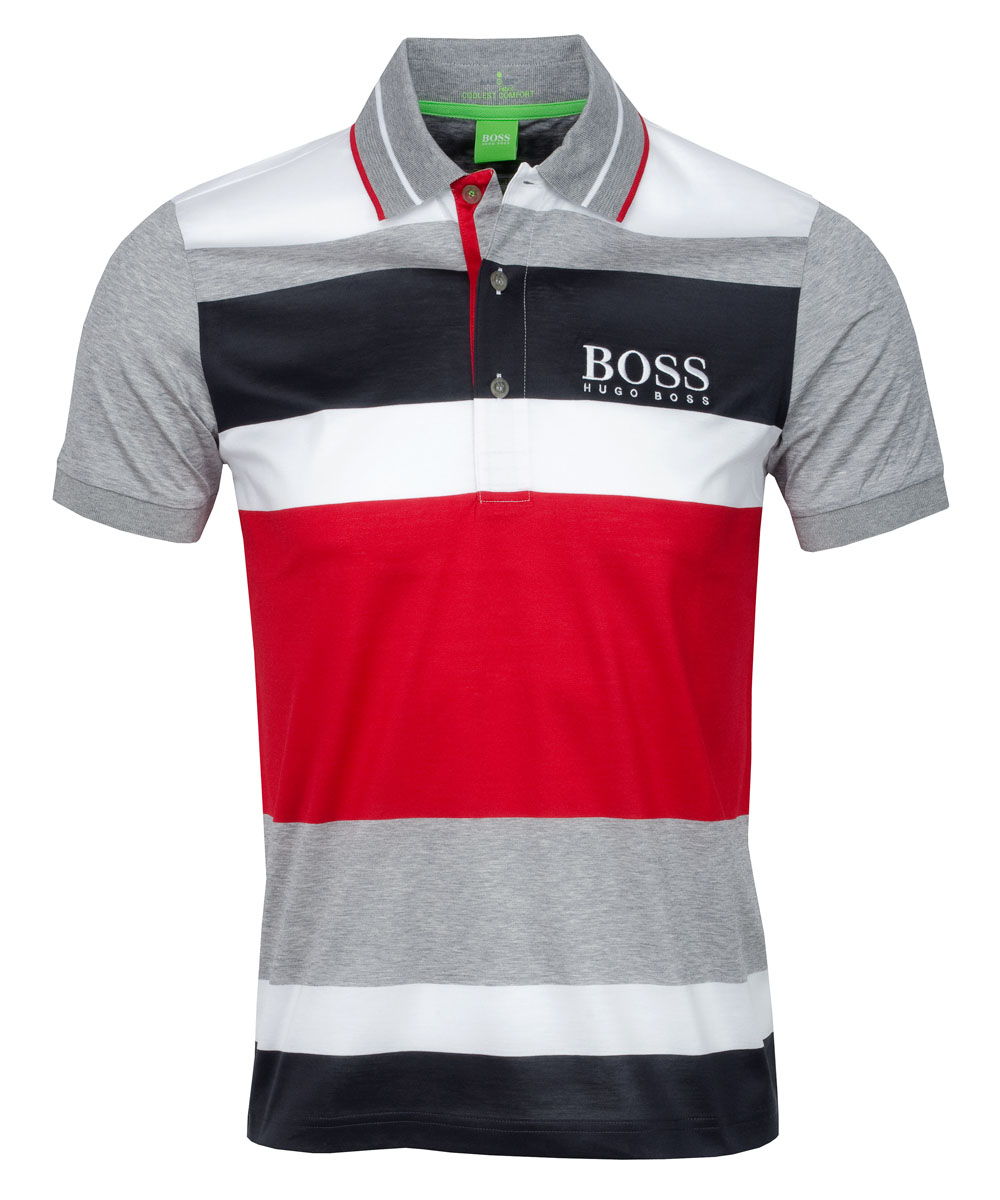 Hugo Boss Paddy Pro 3 Polo Shirt Medium Red