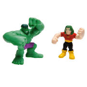 Hulk Super Hero Squad 2 Pack Figures
