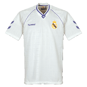 Hummel 90-91 Real Madrid Home Shirt - Grade 8