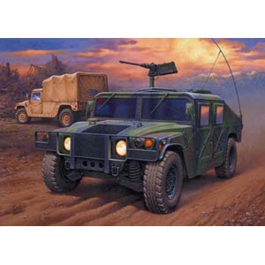 Hummer M998 and M1025 plastic kit 1:72