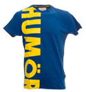 Royal Blue T-Shirt with Yellow Logo