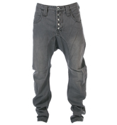 Santiago Grey B Jeans - 34` Leg