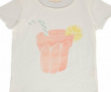 Lemonade T-shirt Ecru `2 years,4 years,6 years,8